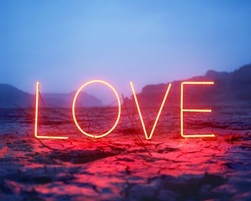 Jung Lee (*1972, South Korea): LOVE #1 – Christophe Guye Galerie