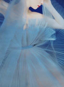 Erik MADIGAN HECK (*1983, United States): Giambattista Valli Blue, Archive – Christophe Guye Galerie