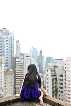 Jun AHN (*1981, South Korea): Self-Portrait (Hong Kong) – Christophe Guye Galerie