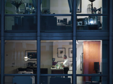 Michael WOLF (1954 – 2019, Germany): Transparent City #32 – Christophe Guye Galerie