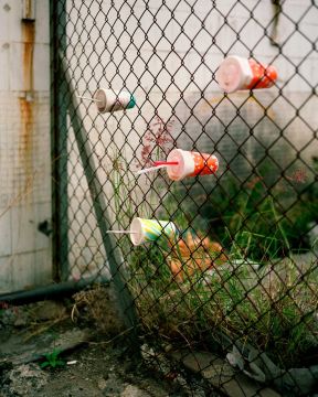 Michael WOLF (1954 – 2019, Germany): back door 05 – Christophe Guye Galerie