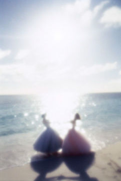 Nick KNIGHT (*1958, Great Britain): Amber Valletta and Shalom Harlow, British Vogue – Christophe Guye Galerie