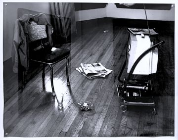 Balthasar BURKHARD (1944-2010, Switzerland): TV Chicago – Christophe Guye Galerie