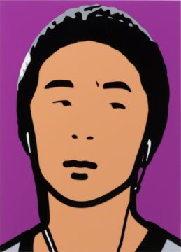 Julian OPIE (*1958, Great Britain): _OMP3161.jpg.ai. – Christophe Guye Galerie