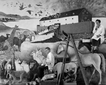 Teresa HUBBARD / Alexander BIRCHLER (*1965 / 1962, Ireland / Switzerland): Noah's Ark, Lunch Time (2) – Christophe Guye Galerie