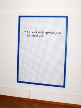 Linus BILL (*1982, Switzerland): Vertrag I – Christophe Guye Galerie