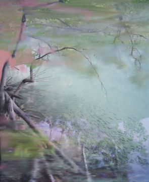 Sandra KANTANEN (*1974, Finnland): Untitled (Lake 2, fishpond) – Christophe Guye Galerie