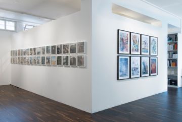  Installation Views – Stephen Gill Buried flowers coexist with disappointed ants 2015 – Christophe Guye Galerie