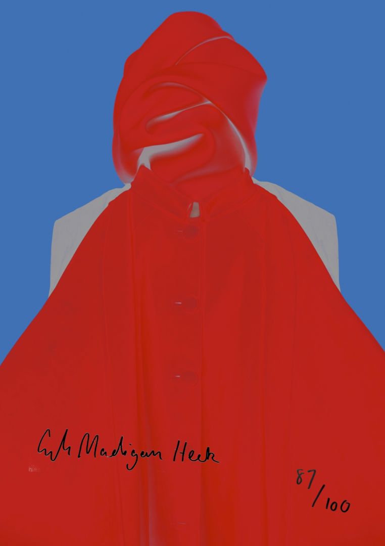 Last copies – Limited Edition Poster – Erik Madigan Heck; Without a Face (Balenciaga) – signed