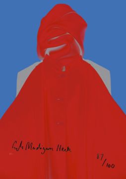 Christophe Guye Galerie Erik Madigan Heck Poster 2 Signed Without A Face Balenciaga